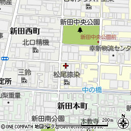 森川工務店大阪支店周辺の地図