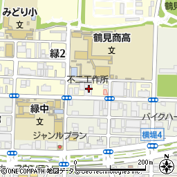 大阪府大阪市鶴見区緑2丁目8周辺の地図