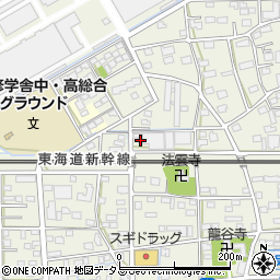 静岡県浜松市中央区飯田町50周辺の地図