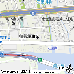 ピアノ運送神戸営業所周辺の地図