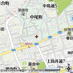 ワコーレグラン新神戸周辺の地図