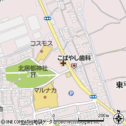 岡山県岡山市東区東平島1665周辺の地図