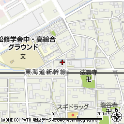静岡県浜松市中央区飯田町34周辺の地図