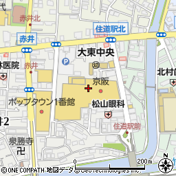 クリフハンガーオペラパーク店周辺の地図