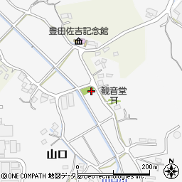 山口公園周辺の地図