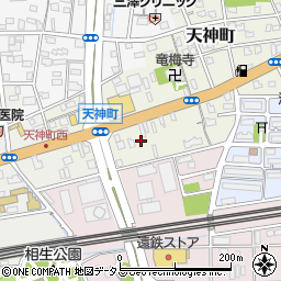 万屋蒟蒻店周辺の地図
