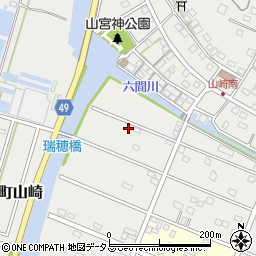 静岡県浜松市中央区雄踏町山崎3929周辺の地図