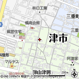 三重県津市柳山津興1654周辺の地図