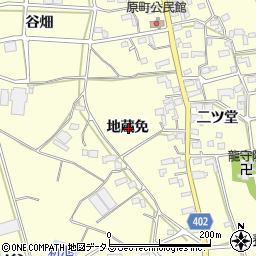 愛知県豊橋市原町地蔵免周辺の地図