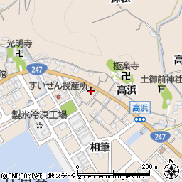 相川幸吉商店周辺の地図