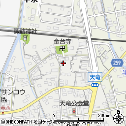 静岡県磐田市天龍162周辺の地図