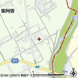 岡山県総社市東阿曽1608-2周辺の地図