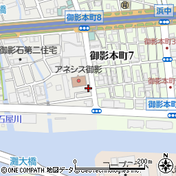 兵庫県神戸市東灘区御影石町1丁目1-5周辺の地図