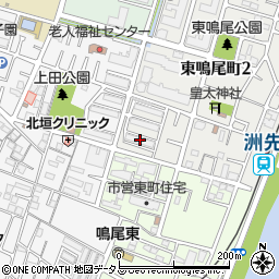 関西電力鳴尾社宅３号棟周辺の地図