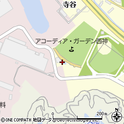 兵庫県神戸市西区櫨谷町寺谷26周辺の地図