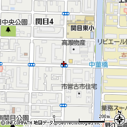 関目二丁目周辺の地図