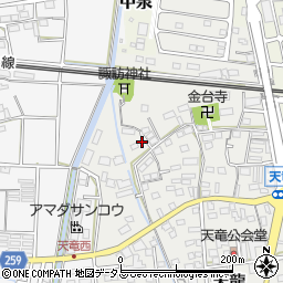 静岡県磐田市天龍131周辺の地図