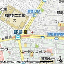 アイビー化粧品大阪第２７販社周辺の地図