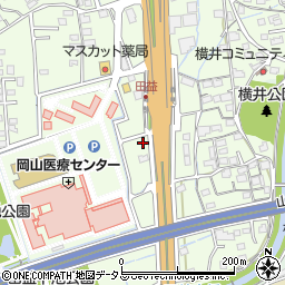 岡山県岡山市北区田益1687周辺の地図