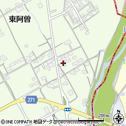 岡山県総社市東阿曽1587周辺の地図