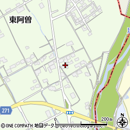 岡山県総社市東阿曽1587周辺の地図