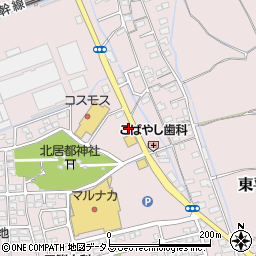 岡山県岡山市東区東平島1424-13周辺の地図