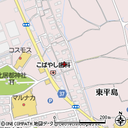 岡山県岡山市東区東平島1437周辺の地図