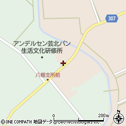 広島県山県郡北広島町東八幡原889周辺の地図