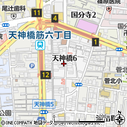 株式会社カメイ　大阪工場周辺の地図