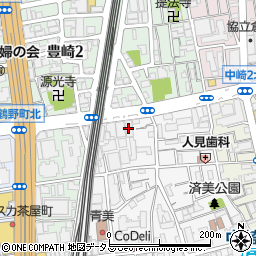 タカ大阪梅田ビル周辺の地図