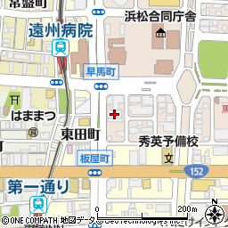 マックスバリュエクスプレス浜松中央店周辺の地図