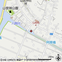 静岡県浜松市中央区雄踏町山崎3650周辺の地図