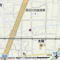 静岡県浜松市中央区飯田町1587周辺の地図