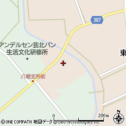 広島県山県郡北広島町東八幡原910周辺の地図