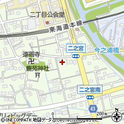 このみ薬局　磐田店周辺の地図