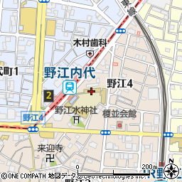 大阪市立榎並小学校周辺の地図