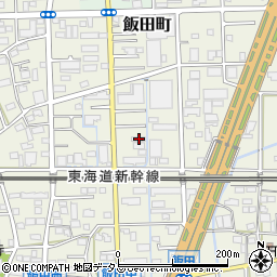静岡県浜松市中央区飯田町320周辺の地図