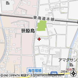 静岡県磐田市海老塚621周辺の地図