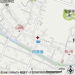 静岡県浜松市中央区雄踏町山崎3677周辺の地図