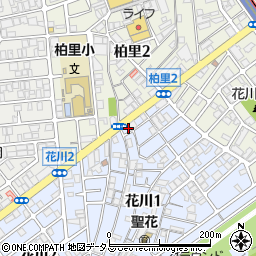 福垣歯科医院周辺の地図