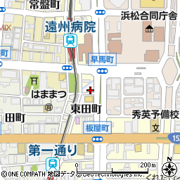 リンクパーク東田町駐車場周辺の地図