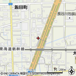 静岡県浜松市中央区飯田町300周辺の地図