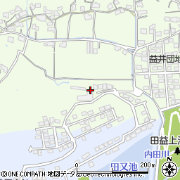 岡山県岡山市北区田益1068-1周辺の地図