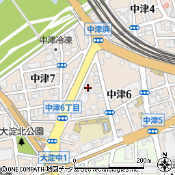 ニューシティレジデンス新梅田周辺の地図