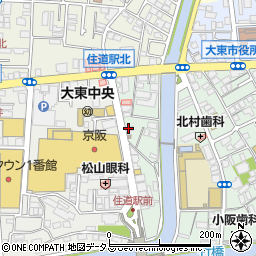 大阪不動産センター周辺の地図