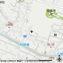 静岡県浜松市中央区雄踏町山崎3679周辺の地図