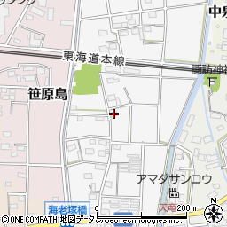静岡県磐田市海老塚615周辺の地図