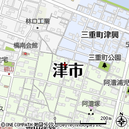 三重県津市柳山津興1630周辺の地図