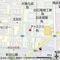 中尾電線株式会社周辺の地図