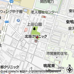 上田会館周辺の地図